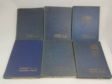 Aircraft of the Fighting Powers vols 1 to 6 Old War Planes 1940's Vintage