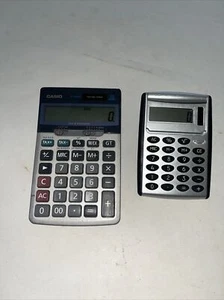 Casio Taschenrechner + ein weiterer Taschenrechner.  - Bild 1 von 7