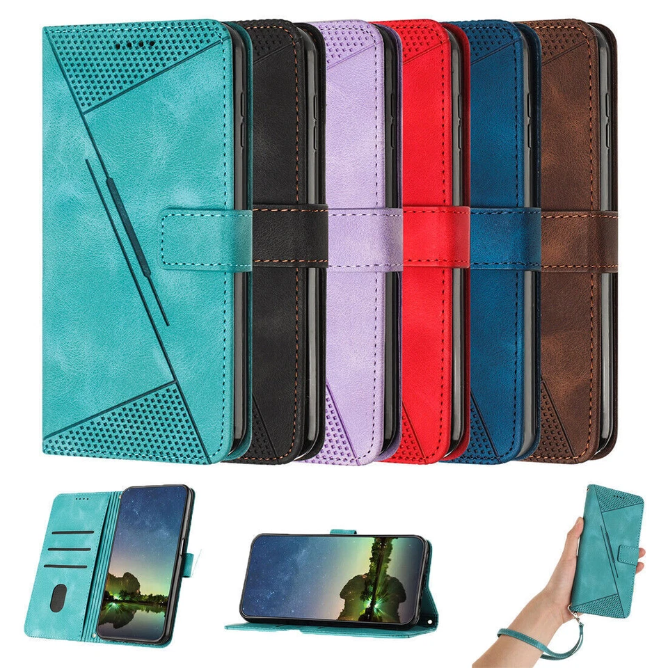 Flip Leather Wallet Phone Case For Nokia G10 G20 G30 G11 G21 C02 C32 G22 C22 C12 - Image 1 of 4
