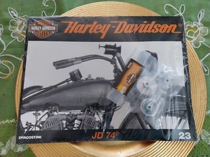Costruisci moto Harley Davidson Uscita 23 scala 1 :4 De Agostini JD 74 - Foto 1 di 2