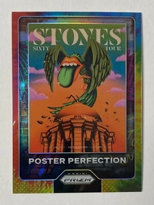 2025 Panini Prizm Rolling Stones TIE DYE POSTER PERFECTION #26 37/49 - Picture 1 of 2