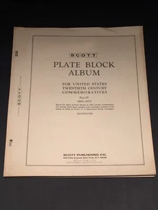 Scott Plate Block Commemorative Album Pages Quad Drilled Part 4-1969-1973 - Picture 1 of 1