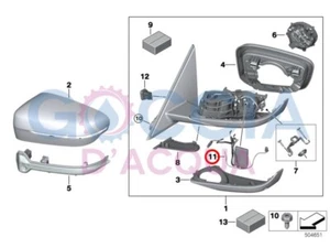 Genuine BMW 3' G20 G21 Mirror Electronics-Right 67139491178 - Picture 1 of 4