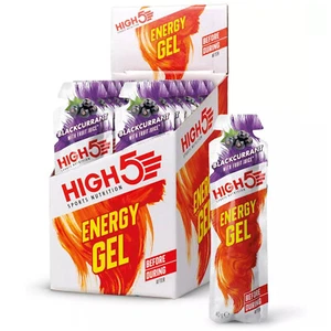 High5 Sports Energy Gel Blackcurrant x20 Sachets