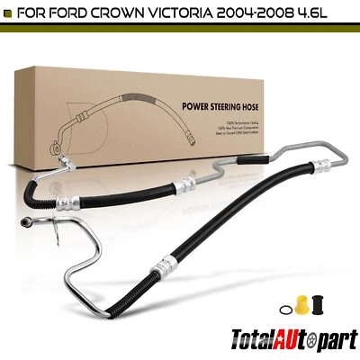 Conjunto de manguera de línea de presión de dirección asistida para Ford Crown Victoria 2004-2008 4,6 L Foto 1 de 4