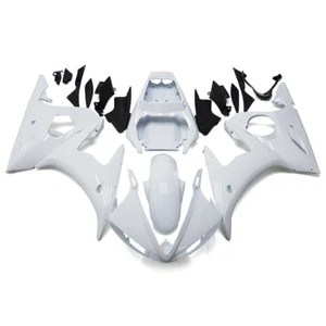 White Fairing Kit For Yamaha YZF-R6 2003 2004 2005 YZF600 R6 Injection Bodywork - Picture 1 of 9