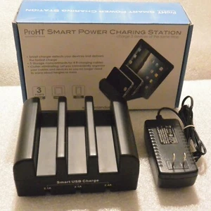 ProHT Smart Power Charging Station for 3 Devices - Picture 1 of 10