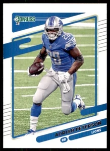 2021 Donruss Adrian Peterson Detroit Lions #175 - Picture 1 of 2
