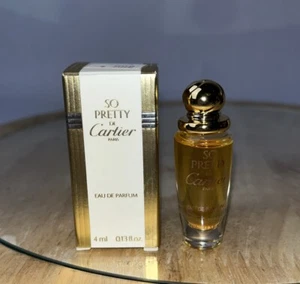 So Pretty De Cartier For Women 0.13 oz Eau de Parfum Splash Mini RARE - Picture 1 of 2