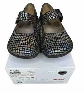 Zueco para mujer ALEGRIA talla 6,5 EU 36 Paloma piedra pastel Mary Jane PAL-545 - Imagen 1 de 9