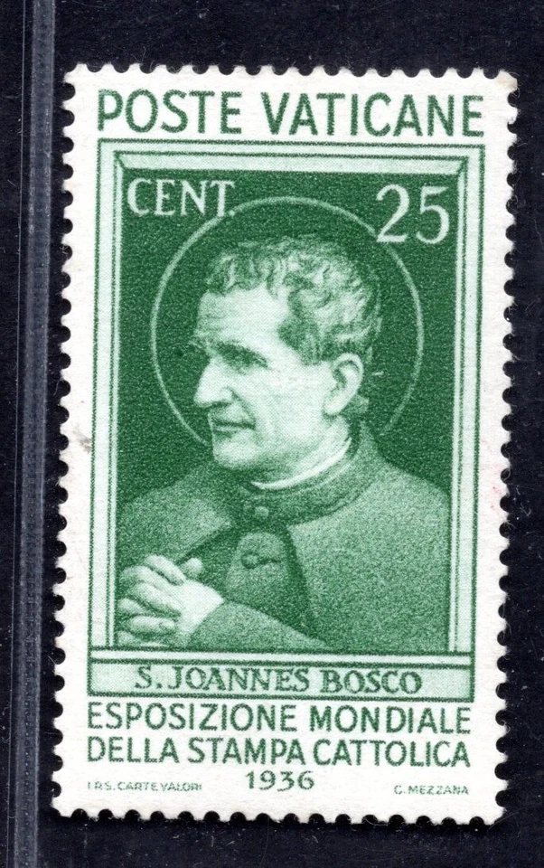 VATICAN 1935 SCOTT # 49 MINT NEVER HINGED WITH GUM SKIP SEE SCANS - Image 1 of 2