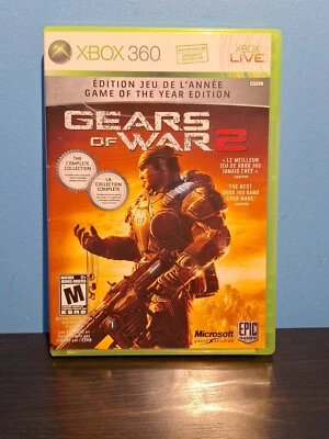 Gears of War 2 (Microsoft Xbox 360, 2008) CIB Complete - Image 1 of 4