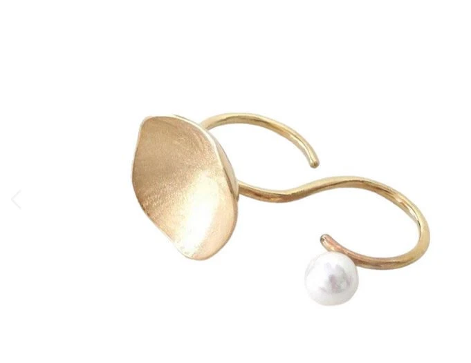 Lucedeimieiocchi Anello Coquille Argento 925 e perle Freshwater - Immagine 1 di 1