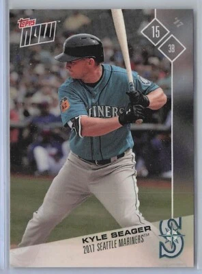 2017 Topps Now #OD-198 Kyle Seager Seattle Mariners - Image 1 of 2