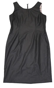 Kasper Black Sleeveless Sheath Dress Womens Size 8P NWT LBD Modest - Picture 1 of 13