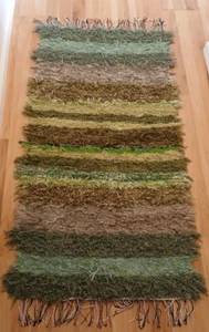 Boho Chic Marokkanisch Mehrfarbig Streifen Design 25" x 51" Teppich oder Carpet - Bild 1 von 7