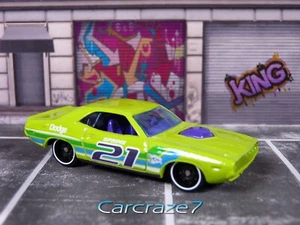 2021 Hot Wheels Easter Spring Green '70 Dodge Hemi Challenger Loose 1:64 D2 - Picture 1 of 4