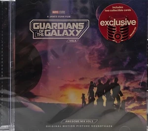 CD - GUARDIANS OF THE GALAXY Vol 3 - Target exclusive (w/2 cards) New/Sealed - Picture 1 of 2