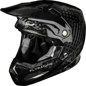 Fly Racing Formula AIS MX Offroad Helmet Black Carbon
