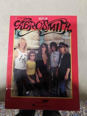 Lo mejor de Aerosmith Piano Vocal Partituras Guitarra Acordes Letra 17 Libro de Canciones de Rock Foto 1 de 2