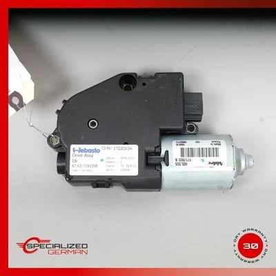 Motor techo corredizo BMW 528i 535i 550i M5 640i 650i 740i 750i 67617316535 OEM usado Foto 1 de 4