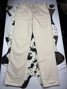 J. Crew Classic Straight Jean Women's Size 28T in White Denim New With Tags! - Picture 1 of 7