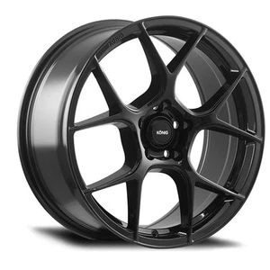 16x7.50 Konig 107GB Diverge Gloss Black Wheel 5x4.5 (40mm) - Picture 1 of 5