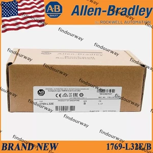 New NEW AB 1769-L32E/B AB CompactLogix 750KB Enet Controller Module US - Picture 1 of 9