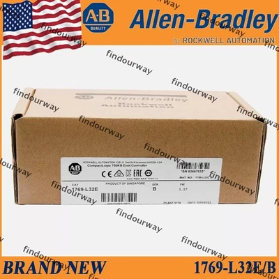 New NEW AB 1769-L32E/B AB CompactLogix 750KB Enet Controller Module US - Image 1 of 4