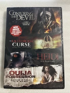Conjuring Evil Collection 4-Film (DVD) NEW SEALED Heidi Ouija Possession Llorona - Picture 1 of 2