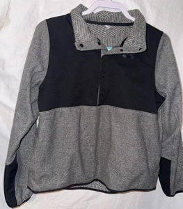 Under Armour ColdGear Kids YXL grau schwarz Quarter Snap Pullover Fleece - Bild 1 von 6