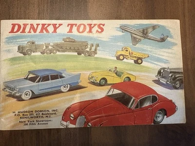 CATÁLOGO COLECCIONISTA DINKY TOYS VINTAGE EDICIÓN EE. UU. 1959 Foto 1 de 4