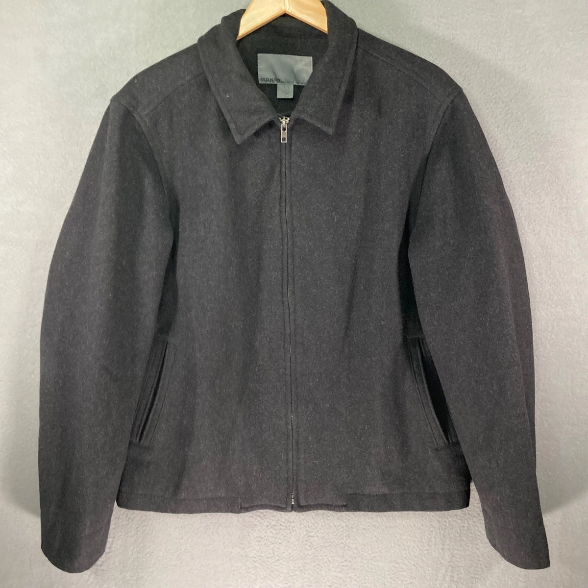 Old Navy Black Wool Outer Shell Coats, Jackets & Vests for Men | eBay