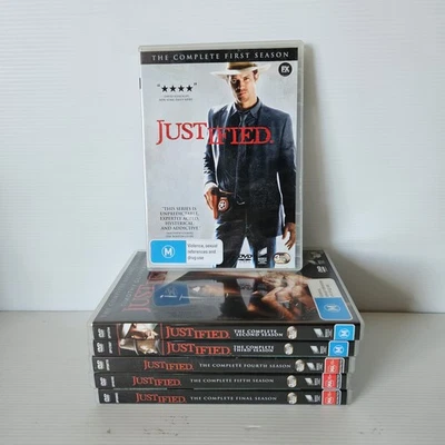 Serie Completa Justificada Temporada 1-6 1 2 3 4 5 6 DVD Región 2 4 PAL Envío Gratis Foto 1 de 4