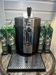 Krups Beertender VB50 B90 Barril de Cerveza Grifo Dispensador Refrigerador y 15 Tubos Nuevos - Imagen 1 de 19