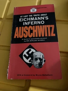 EICHMANN'S INFERNO: AUSCHWITZ Dr. Miklos Nyiszli CREST  (1963) PB, Holocaust - Imagen 1 de 10