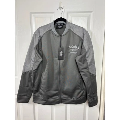 Hard Rock Hotel & Casino Sacramento at Fire Mountain Gray Jacket Men's Size XL - Image 1 of 4