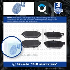 Brake Pads Set fits PROTON WIRA 1.9 Rear 2000 on 4G93(DOHC) ADL MB928314 Quality