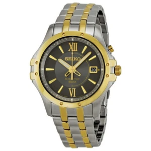 Reloj de pulsera automático de cuarzo con acero SEIKO Kinetic SKA550 para hombre - Imagen 1 de 11