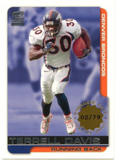 2000 Paramount Premiere Date Terrell Davis #02/79  *DENVER BRONCOS*