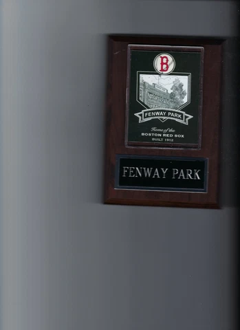 FENWAY PARK PLAQUE BASEBALL BOSTON RED SOX MLB Cover