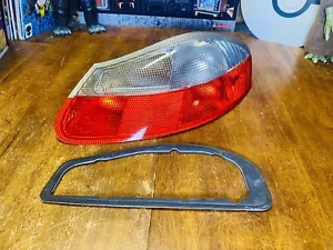 RARE OEM Porsche Boxster 986 97-04 Clear White Right R Passenger Tail Light Lamp - Foto 1 di 4