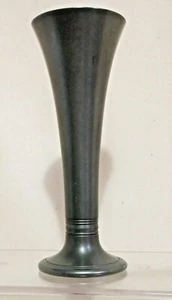 SLENDER BUD VASE ROYAL HOLLAND PEWTER DAALDEROP KMD 5.5” TALL - Picture 1 of 6
