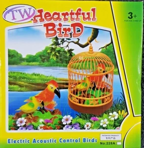 New Heartful Bird Electric Acoustic Control Bird Sound Lighting Acoustic Control - Picture 1 of 3
