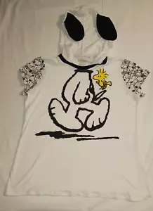 Damen-Kapuzenpullover Erdnüsse aus Snoopy und Woodstock weiß kurzarm 3XL (21) - Bild 1 von 12