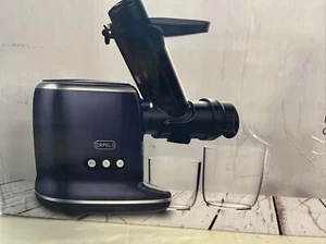 ORFELD Masticating Juicer Extractor w/ 92% Juice Yield, Vegs. & Fruits - Blue - Picture 1 of 12