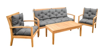 Teak Sitzgarnitur 3079 aufgebaut Sonderangebot statt € 1.899,00 nur € 1.599,00 - Bild 1 von 4