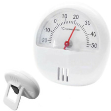 Handy Magnetic Thermometer With Stand Room Fridge Temperature Gauge Dial Shed