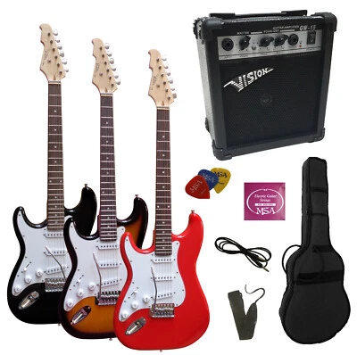 E-Gitarre-linkshand,lefthand, Set- Verstärker GW15-20Watt-Massiv-Holz+Zubehör!