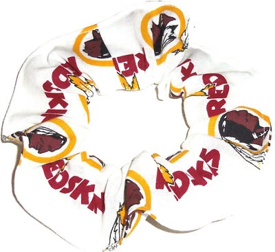 NFL WASHINGTON REDSKINS Cabello Scrunchie Corbata Cola de Caballo Soporte Scrunchies por Sherry Foto 1 de 3